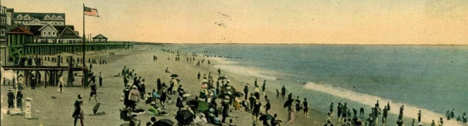 Vintage photo of Rehoboth Beach