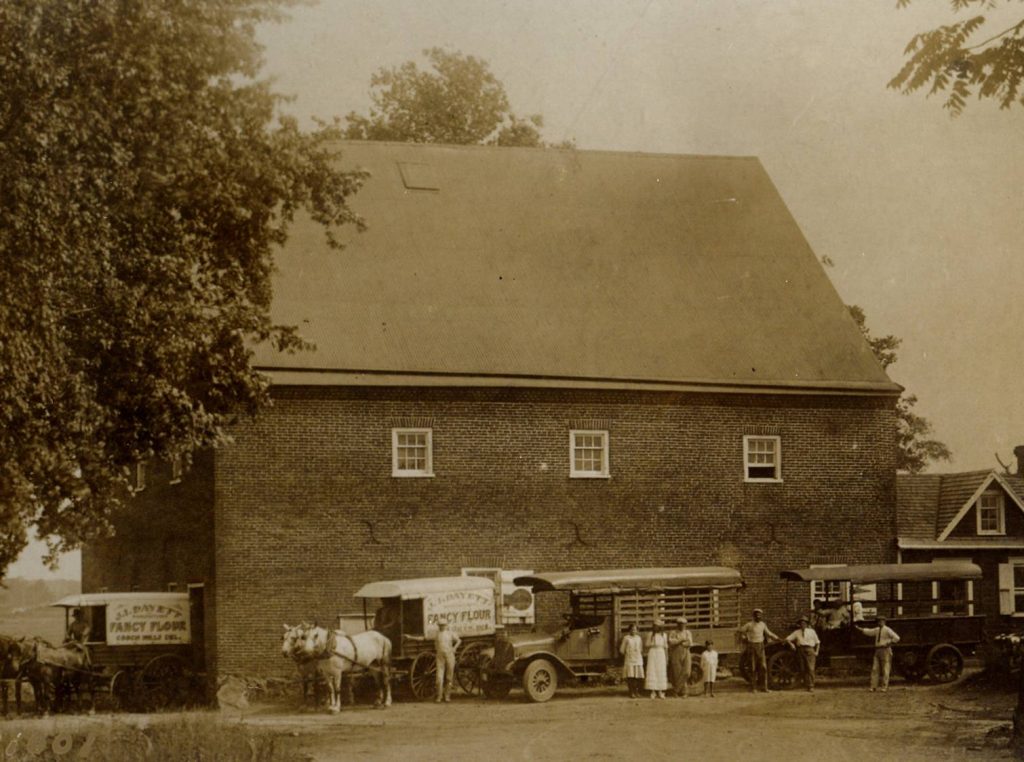 Photo of Cooch-Dayett Mills ca 1910