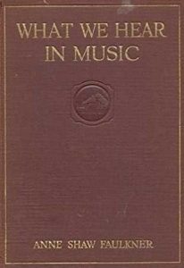 Cover of “What We Hear in Music”