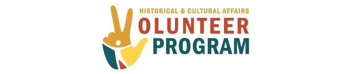 The Delaware Division of Historical and Cultural Affairs' Volunteer Program logo