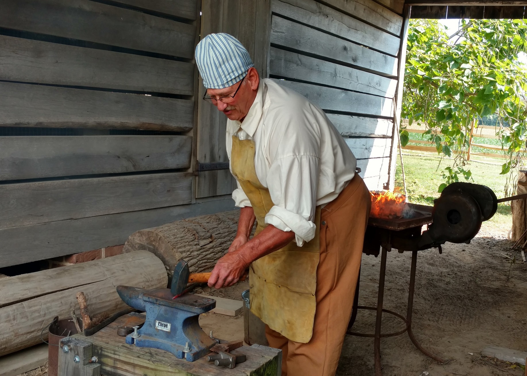 18th Century Trades Day At The John Dickinson Plantation On