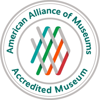Photo of American Alliance of Museums accreditation logo