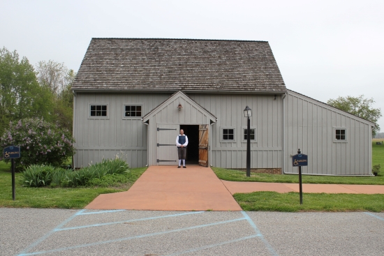 Photo of the John Dickinson Plantation visitor center