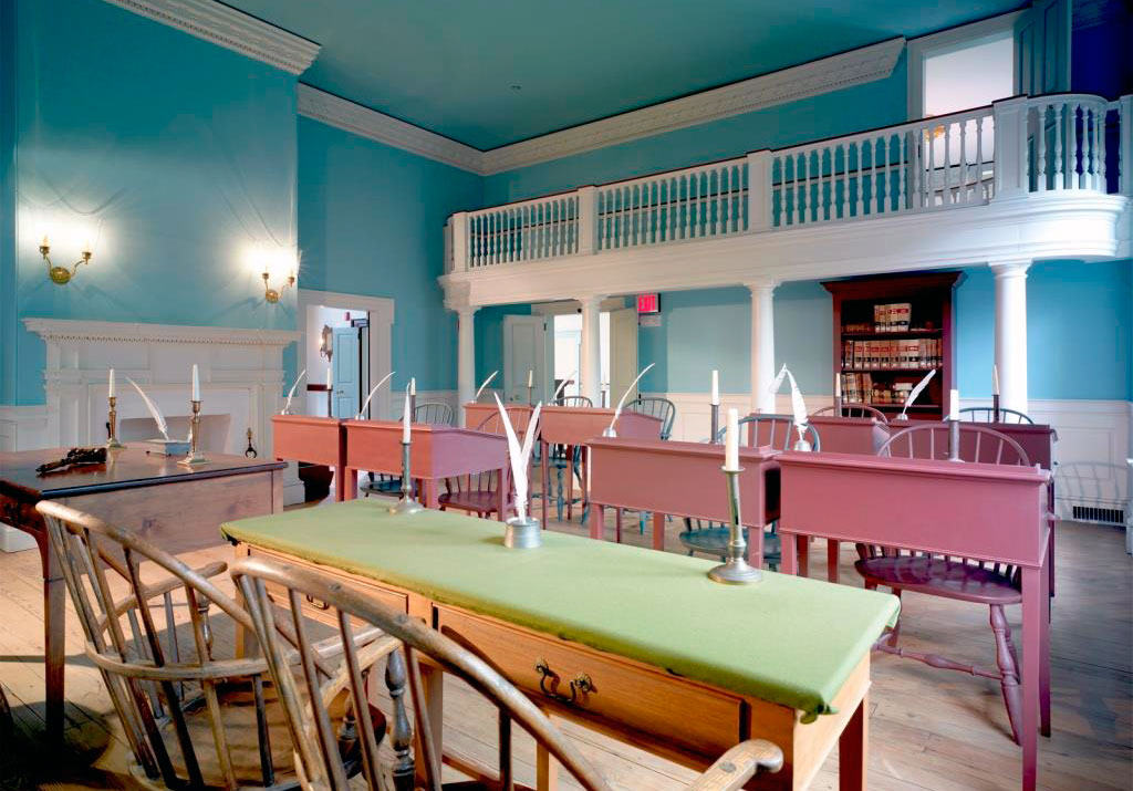 Inside the Old State House