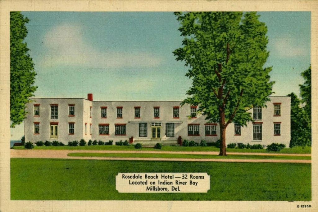 Postcard of the Rosedale Beach Hotel