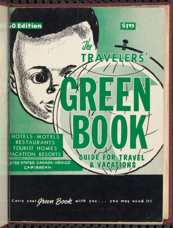 Cover design of the Traveler's Green Book