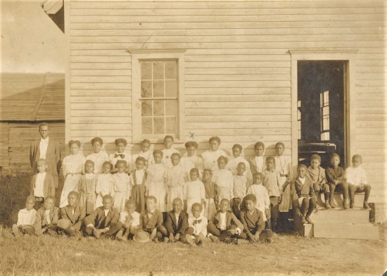 Photo of Georgetown Colored School students 1906