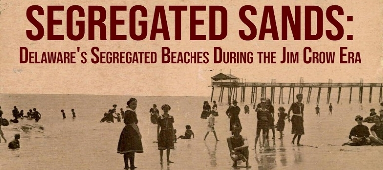 Photo of "Segregated Sands" banner