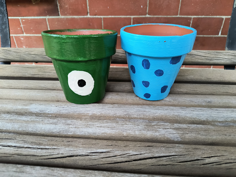 Visitors also had the opportunity to plant either nasturtiums or sunflowers and decorate their own pot.