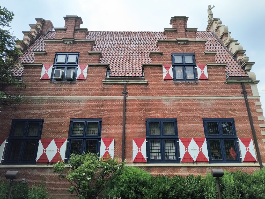 The brick exterior of the Zwaanendael Museum