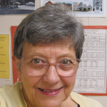 This image shows Madeline Dunn, the division's former National Register coordinator-historian.