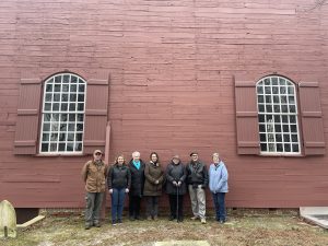 Staff from both the National Park Service and the State Historic Preservation Office recently visited Old Christ Church.