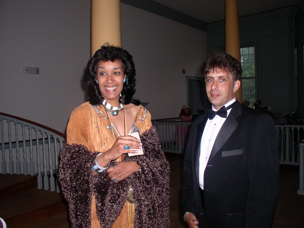 Nena Todd, left, with her husband Jim Hammond