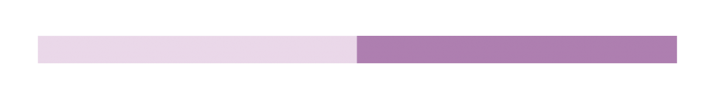 Color swatch of lavender and purple.