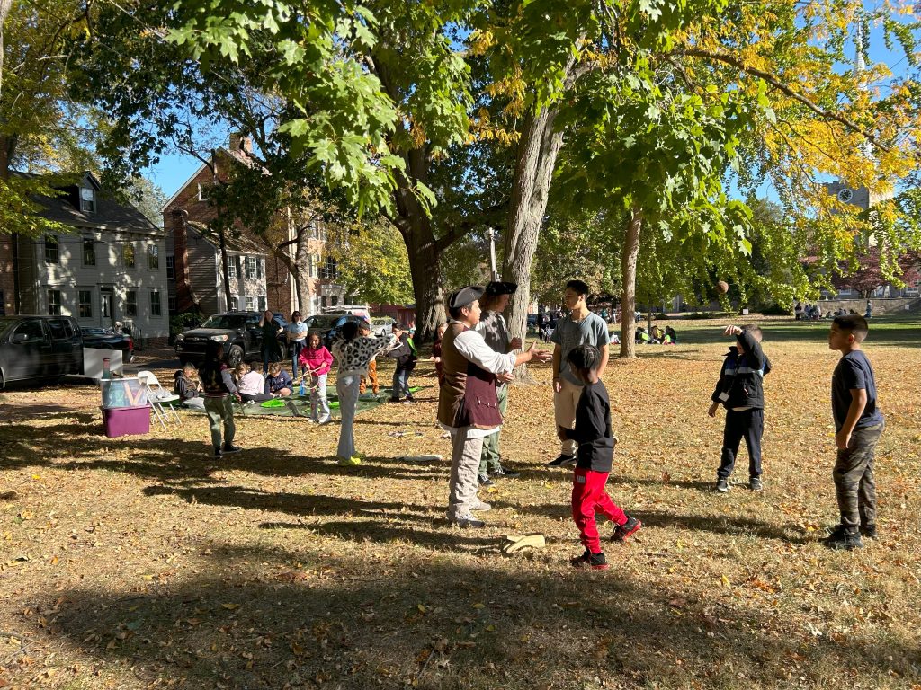 Area students participate in the fall 2024 Saving the Past, Shaping the Future program in New Castle.