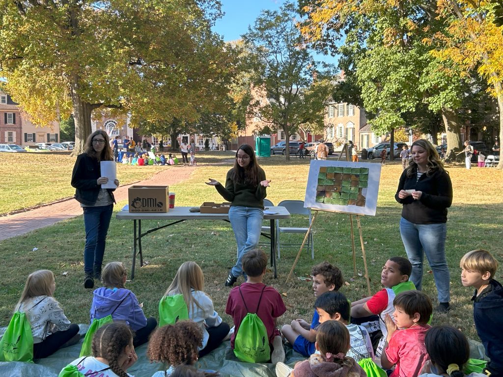 Area students participate in the fall 2024 Saving the Past, Shaping the Future program in New Castle.