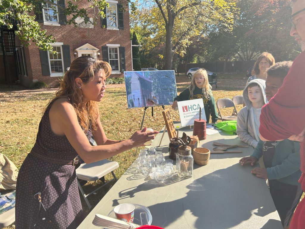 Area students participate in the fall 2024 Saving the Past, Shaping the Future program in New Castle.