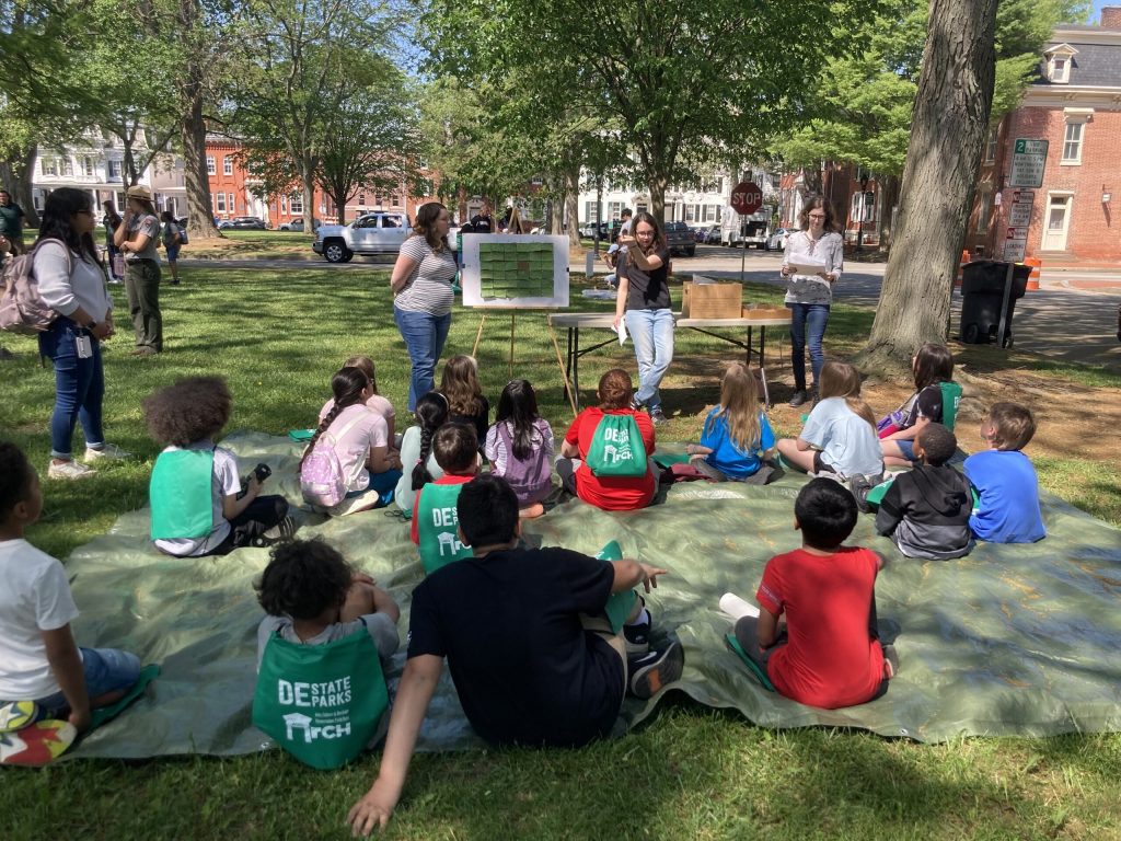 Area students visit Dover in May 2025 for "Saving the Past, Shaping the Future: Field Trips on the Green."