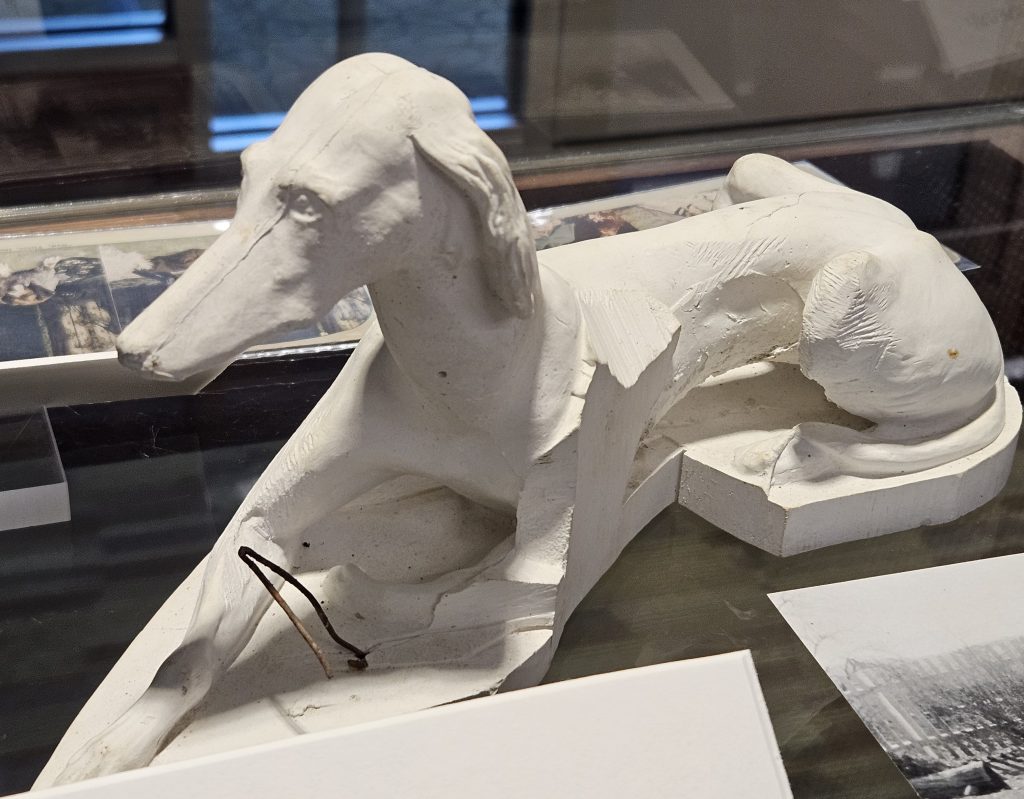 Dog object in historic collections