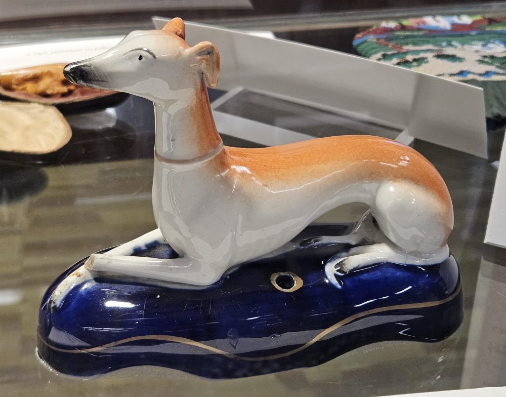 Dog object in historic collections