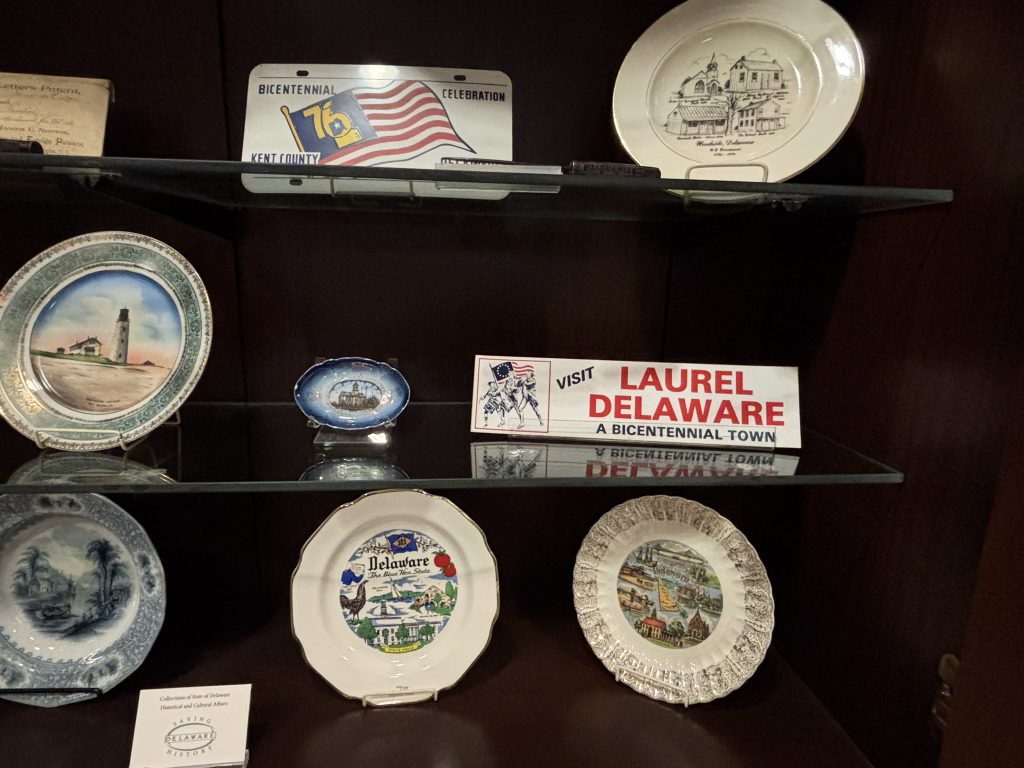 Historic Delaware artifacts on display in Gov. Matt Meyer's offices 2025