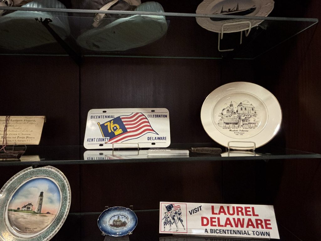 Historic Delaware artifacts on display in Gov. Matt Meyer's offices 2025