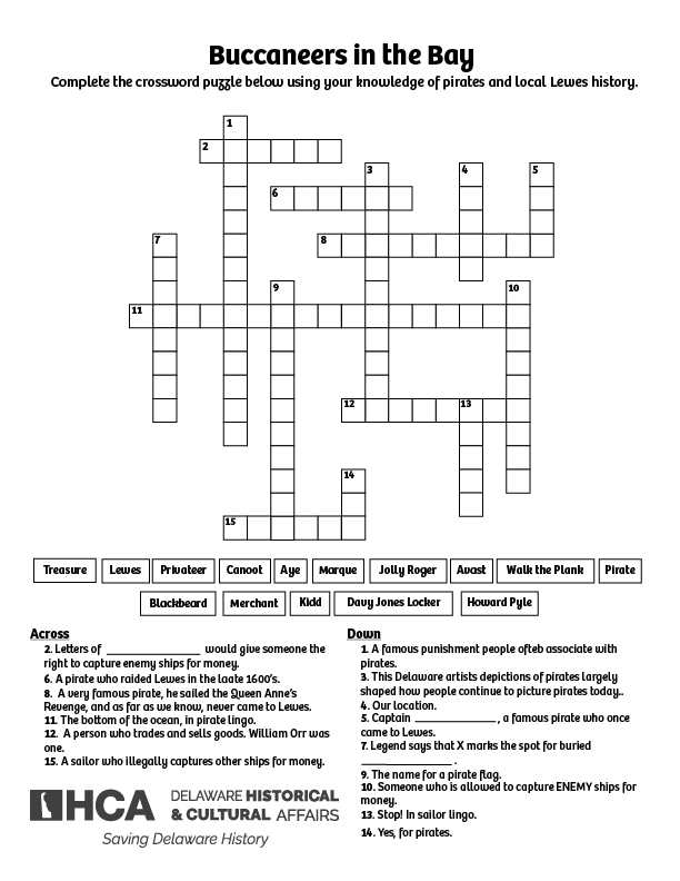 Photo of Buccaneers in the Bay crossword puzzle