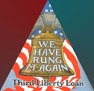 graphic of third liberty loan written on it