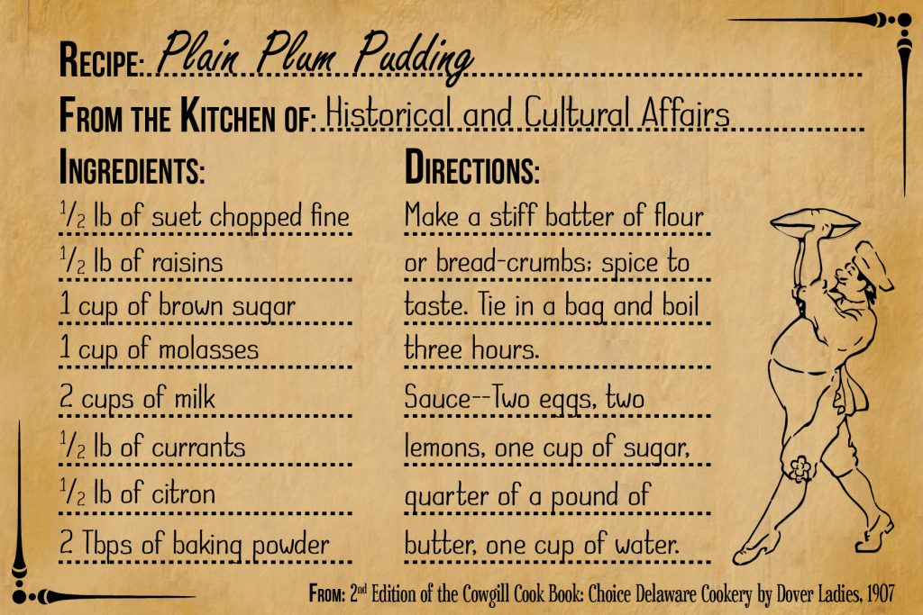 Photo of recipe for plain plum pudding