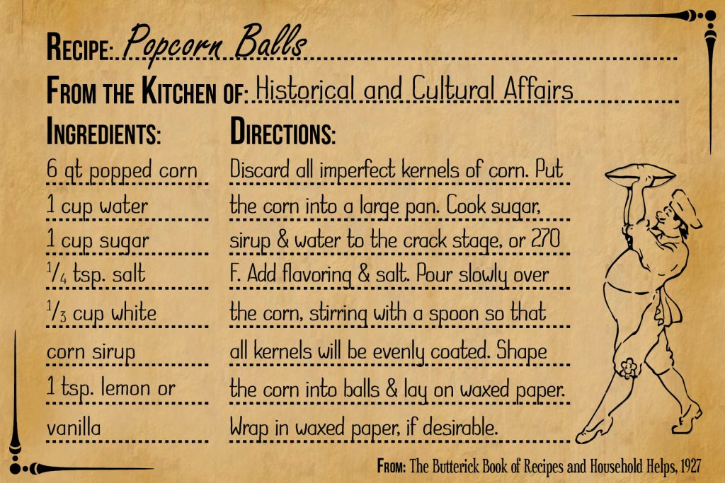 Photo of recipe for popcorn balls