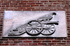 Image: Detail from the Arsenal building.