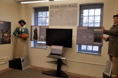 anti slavery bugle display