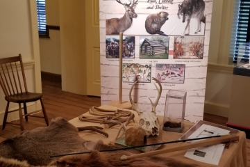 Three forts touch and explore display